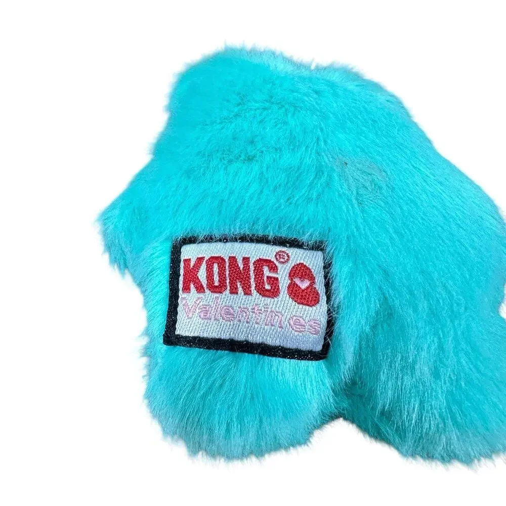 KONG Snuzzles Valentine Mini Frog XS Squeaky Comfort Toss & Play Dog Toy 4